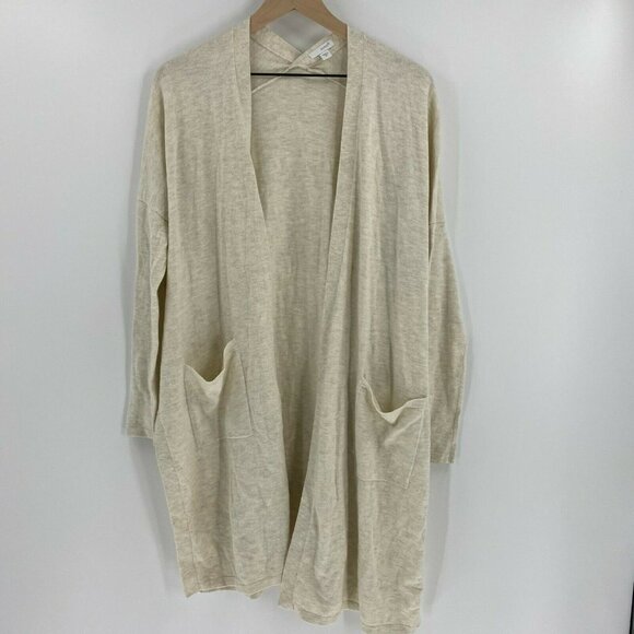 Pure Jill Long Open Front Cardigan - Picture 1 of 3